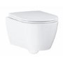Wall Hung Rimless Toilet with Soft Close Seat - Grohe Essence