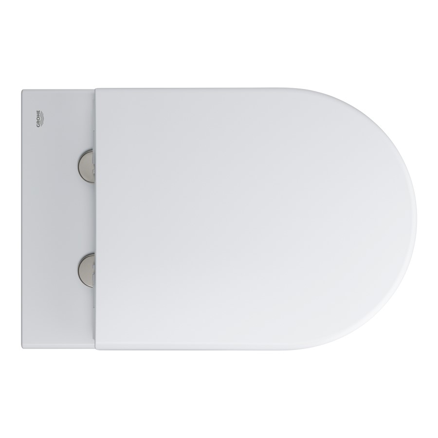 Wall Hung Rimless Toilet with Soft Close Seat - Grohe Essence
