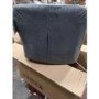 GRADE A2 - Macie Grey Velvet Bar Stool with Black Legs