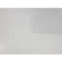 Grade A2 - White High Gloss 2 Door Double Mirrored Wardrobe with Curved Edges - Lexi