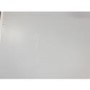 Grade A2 - White High Gloss 2 Door Double Mirrored Wardrobe with Curved Edges - Lexi
