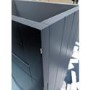 Grade A2 - 400mm Blue Cloakroom Vanity Unit with Basin - Baxenden