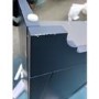 Grade A2 - 400mm Blue Cloakroom Vanity Unit with Basin - Baxenden