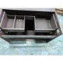 Grade A2 - 800mm Anthracite Wall Hung Vanity Unit with Basin - Morella