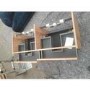 Grade A2 - 1200mm Wood Effect Wall Hung Double Vanity Unit with Basins - Roxbi