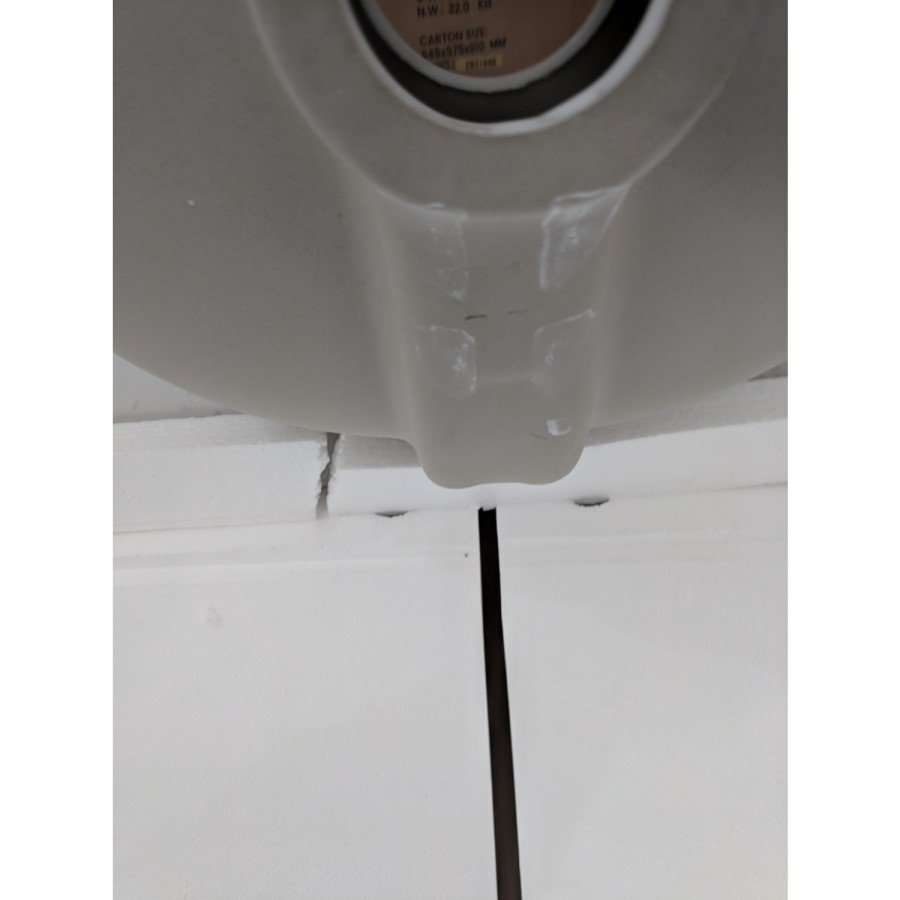 Grade A2 - 800mm Anthracite Freestanding Marble Top Vanity Unit with Basin - Ashbourne