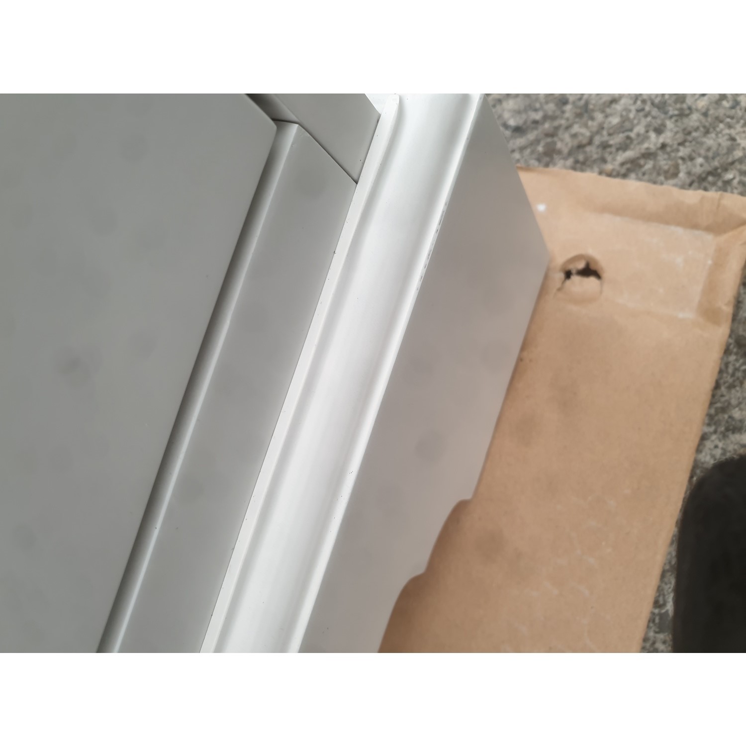 Grade A2 800mm White Freestanding Marble Top Vanity Unit Ashbourne