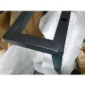 Grade A2 - 1000mm Grey Freestanding Vanity Unit with Basin - Nero