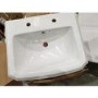 Grade A2 - Park Royal Double Ended Freestanding Bath Suite with Toilet & Basin