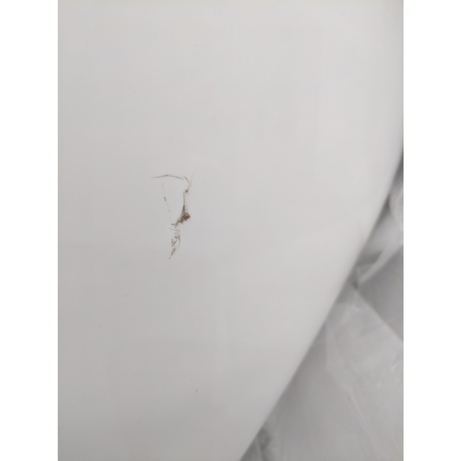 Grade A2 - Park Royal Double Ended Freestanding Bath Suite with Toilet & Basin