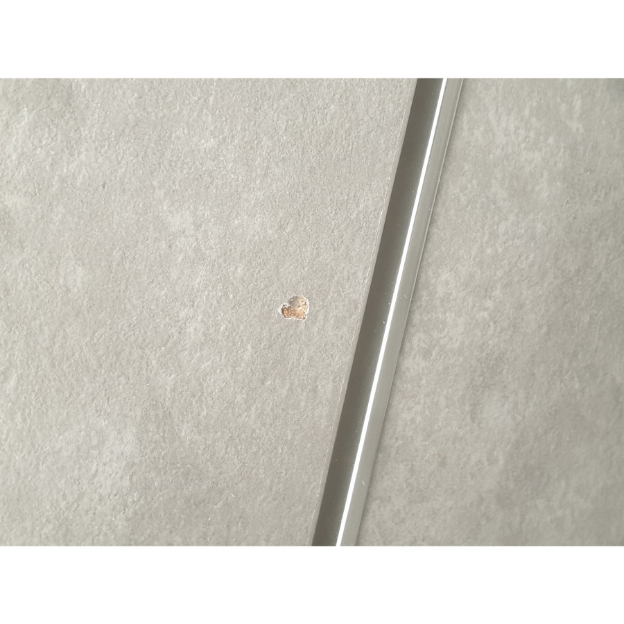 Grade A2 - 600mm Concrete Effect Freestanding Vanity Unit with Matt Basin - Sion