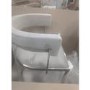 Grade A2 - Set of 2 Mink Velvet Cantilever Dining Chairs - Alana Boutique