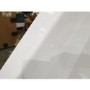 GRADE A2 - Freestanding Single Ended Bath with Brushed Brass Feet 1670 x 740mm - Park Royal