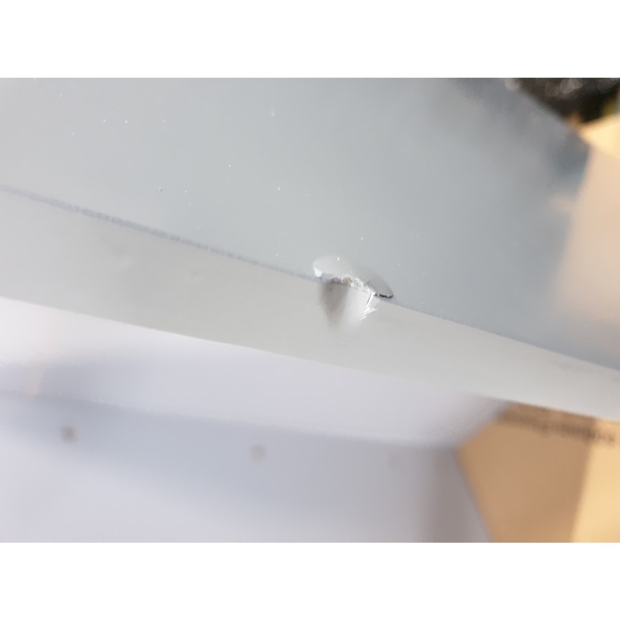 Grade A2 - 1100mm Grey Toilet and Sink Unit Left Hand with Round Toilet - Bali
