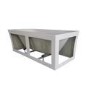 ONLY OPENED - Freestanding Shower Bath Single Ended Left Hand Corner with Brushed Brass Bath Screen 1700 x 750mm - Vigo
