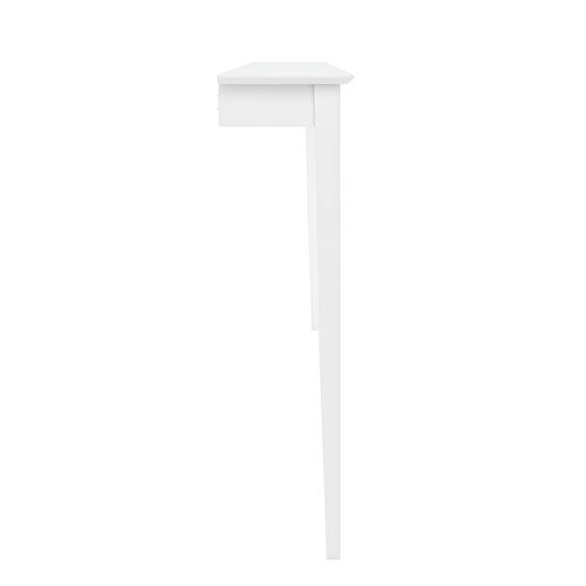 Large & Narrow White Radiator Cover - 150cm - Ava