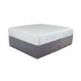 Sleepeezee Double Divan Bed in Joshua Grey with Cooler Pinnacle 1000 Mattress