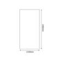 Mist Blue Acrylic Wall Panel 2440mm h x 1200mm w - Mermaid