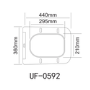 Matt Black Wall Hung Toilet With Soft Close Seat, Black Pnuematic Flush Plate, 820mm Frame & Cistern - Albi