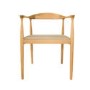 Set of 4 Oak Carver Dining Chairs - Anders