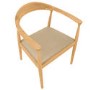 Set of 4 Oak Carver Dining Chairs - Anders