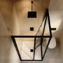 900x900mm Black In-Fold Sliding Shower Enclosure 6mm Glass and Low Profile Shower Tray  - Apollo