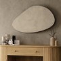 Pebble Backlit Wall Mirror with Battery Operated Lights 50 x 80cm - Apollo