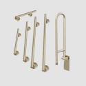 BUN/ARIBB350GR/98279 Brass Bathroom Grab Rails Set of 6 - Arissa
