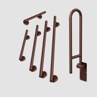 Bronze Bathroom Grab Rails Set of 6 - Arissa