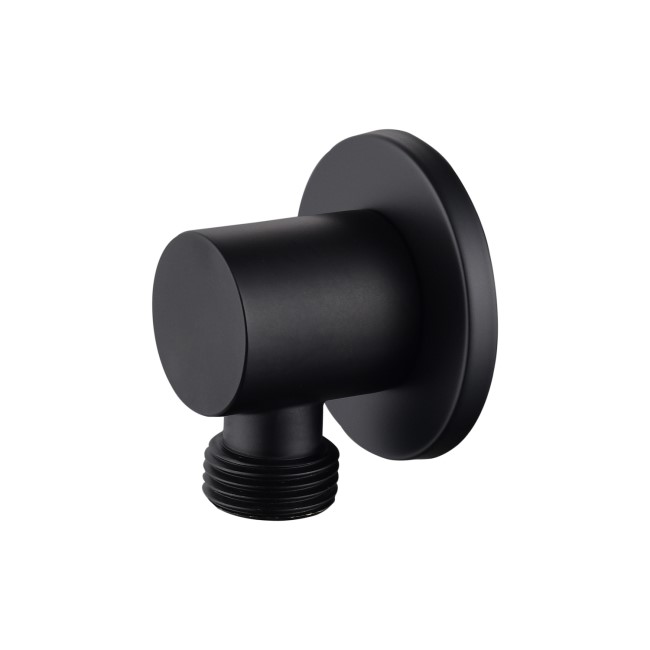 Black Triple Outlet Wall Mounted Mixer Shower Set With Hand Shower and Bath Filler Spout - Arissa