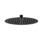 Matt Black Triple Outlet Wall Mounted Thermostatic Mixer Shower Set With Hand Shower and Bath Filler Spout - Arissa