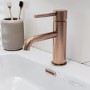 Brushed Bronze Shower & Basin Mixer Tap Set - Arissa