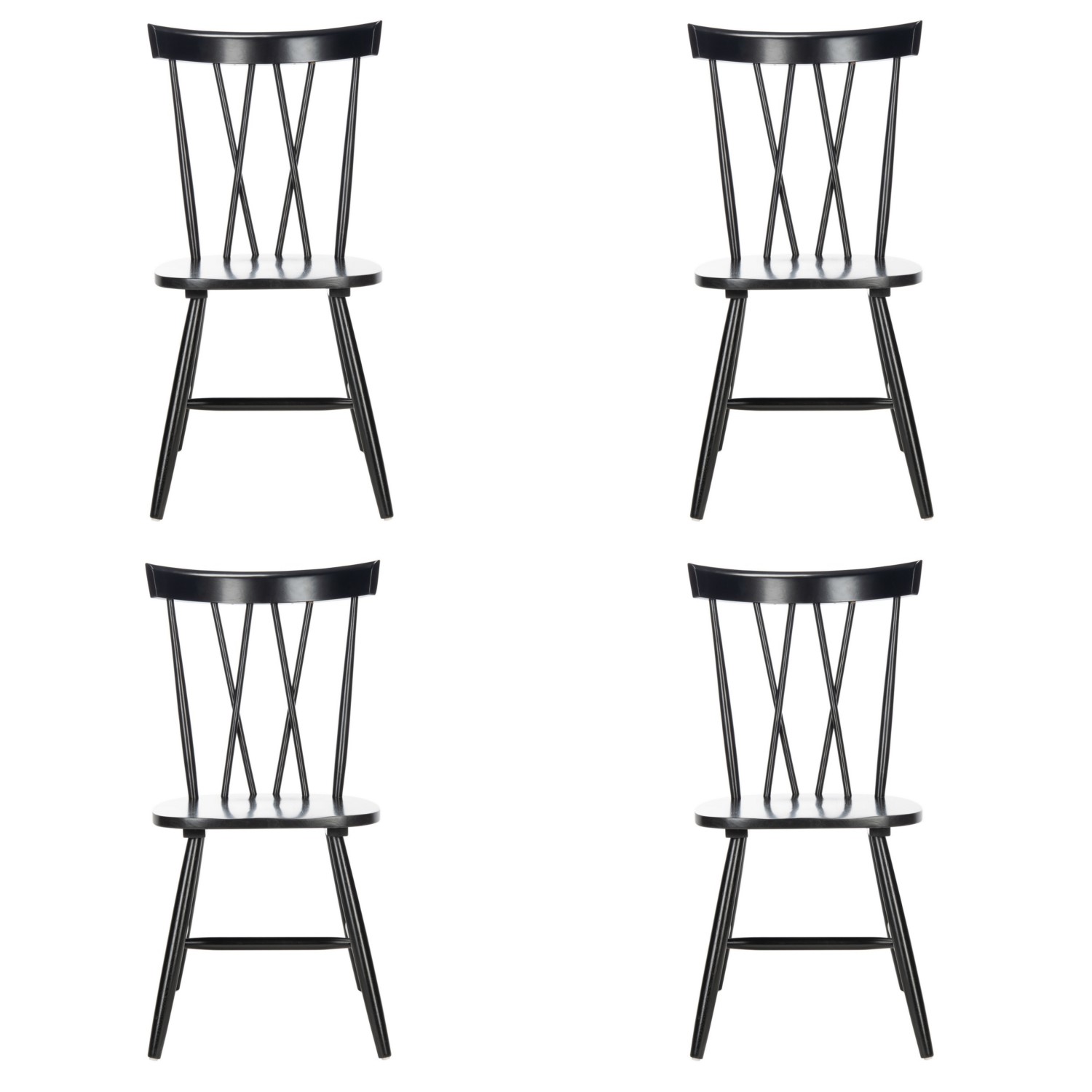 Floyd wooden cross back dining chair in grey Browse over 500+ stylish