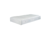 Sleepeezee Single 2 Drawer Divan Bed in Tweed Mustard with Cooler Pinnacle 1000 Mattress