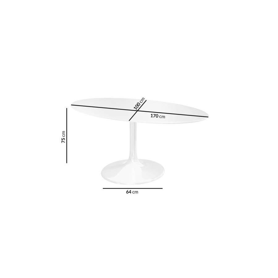 White Oval Pedestal Dining Table with 6 Dining Chairs in Green Velvet