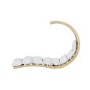 Outdoor Wooden Swing Lounger with Creme Cushion