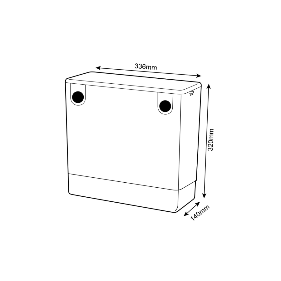 1100mm Burgundy Toilet and Sink Unit with Traditional Toilet - Baxenden