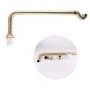 Brushed Brass Exposed Bath Waste & Brushed Brass Exposed Bath Trap - Park Royal