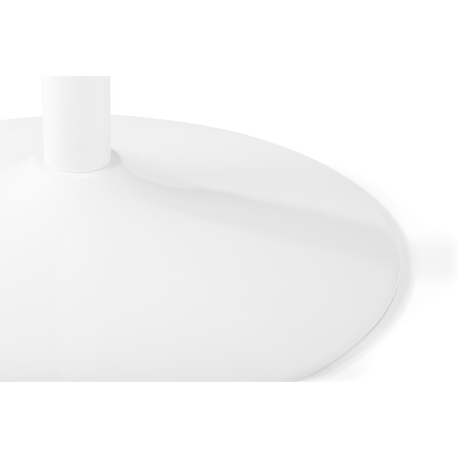 Jenna White Round Table & 4 Chairs in Pink Velvet with Gold Legs