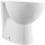 Round Back to Wall Toilet with Soft Close Seat