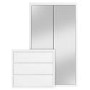 Mirrored Wardrobe and Chest of Drawers - Lexi