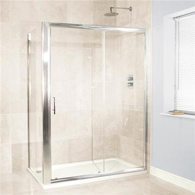 Sliding Door Enclosure 1100 x 800mm - 6mm Glass - Aquafloe Range