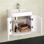 Murcia 50 Wall Mounted 2 Door Vanity Unit
