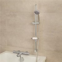 Peru Deck Mounted Bath Shower Mixer with No Rail Kit