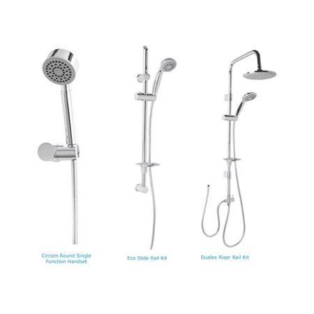Peru Deck Mounted Bath Shower Mixer with No Rail Kit