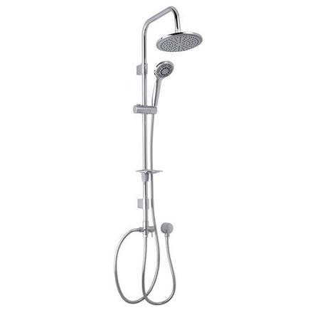 Focus Thermostatic Deck Mounted Bath Shower Mixer with Circo Round Handset