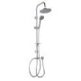 Focus Thermostatic Deck Mounted Bath Shower Mixer with Circo Round Handset