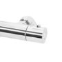 Rina Slide Shower Rail Kit with Focus Deck Valve & Bath Mixer