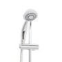 Rina Slide Shower Rail Kit with Focus Deck Valve & Bath Mixer