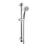 Rina Slide Shower Rail Kit with Focus Deck Valve & Bath Mixer